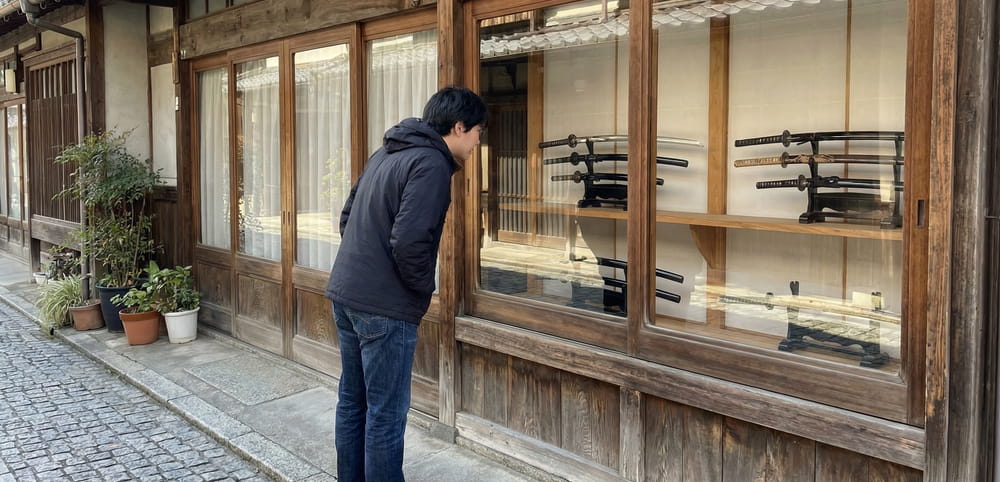 Specialiserad webbutik för japanska katanor