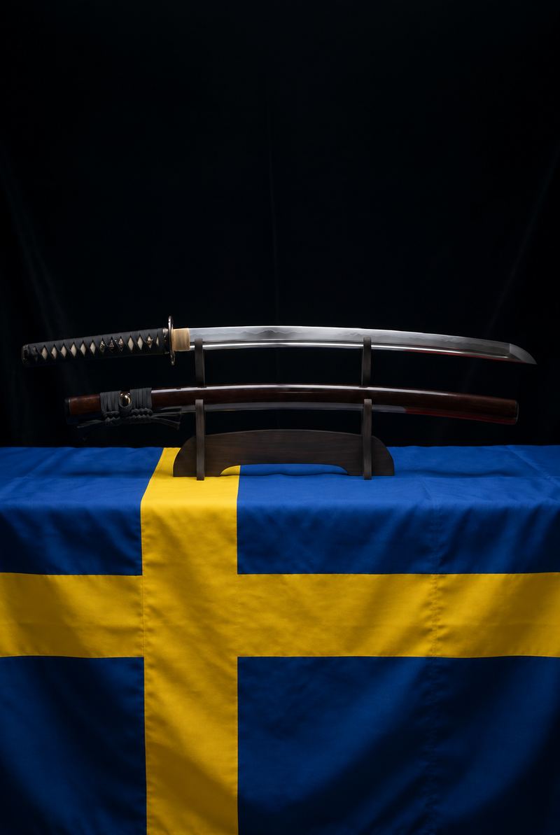 Svenska regler för att äga en katana